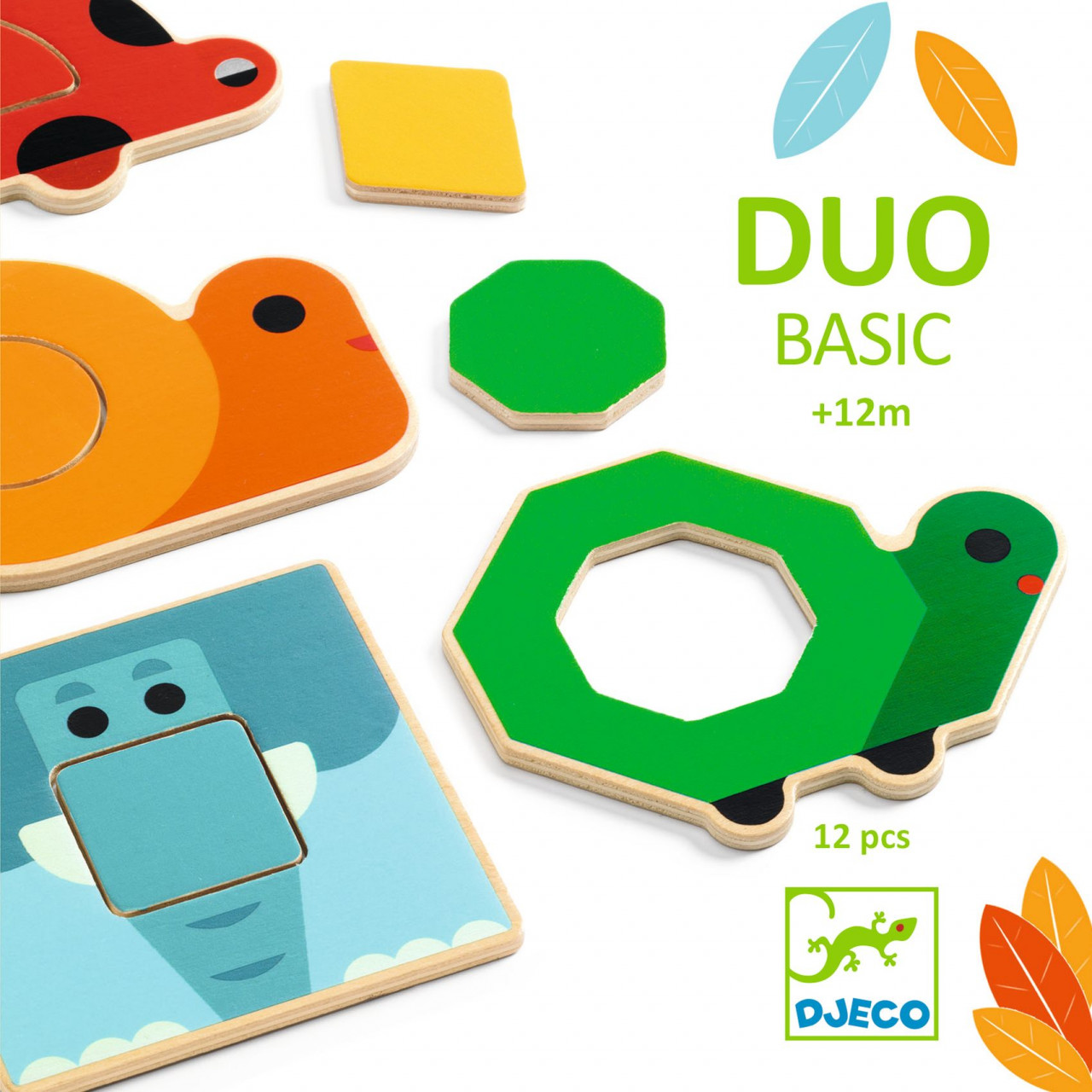 Jucarii educative puzzle duobasic djeco