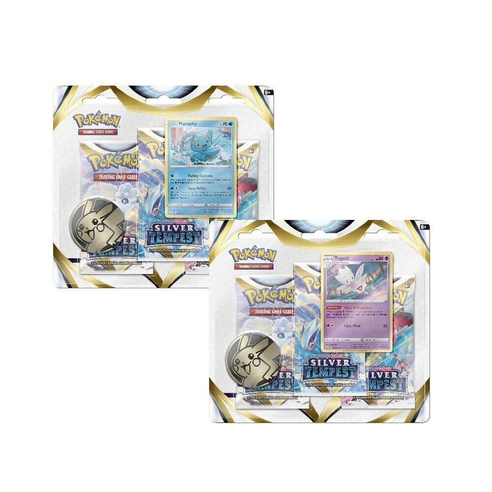 Pokemon tcg: swsh12 silver tempest triple pack