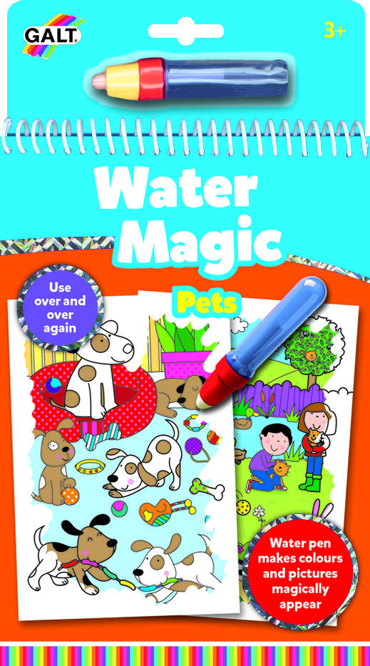 Water Magic: Carte de colorat Animale de companie