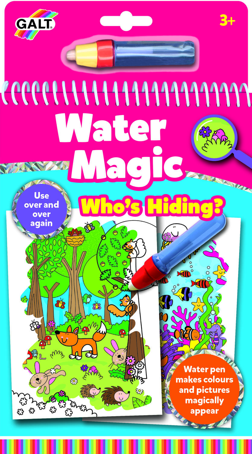 Water Magic: Carte de colorat Who's Hiding?