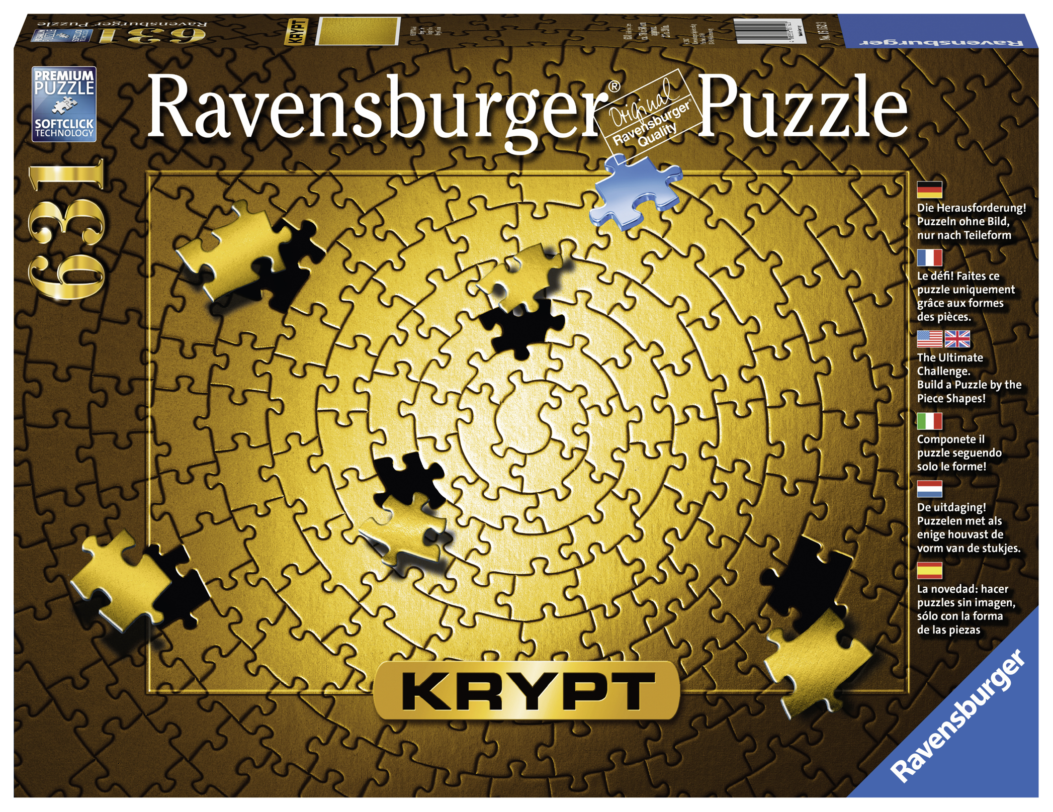 Puzzle Krypt, 631 piese