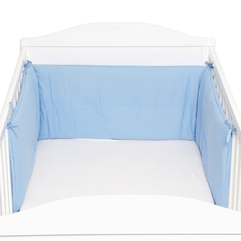 Protectie laterale pentru pat lemn Blue Fillikid imagine