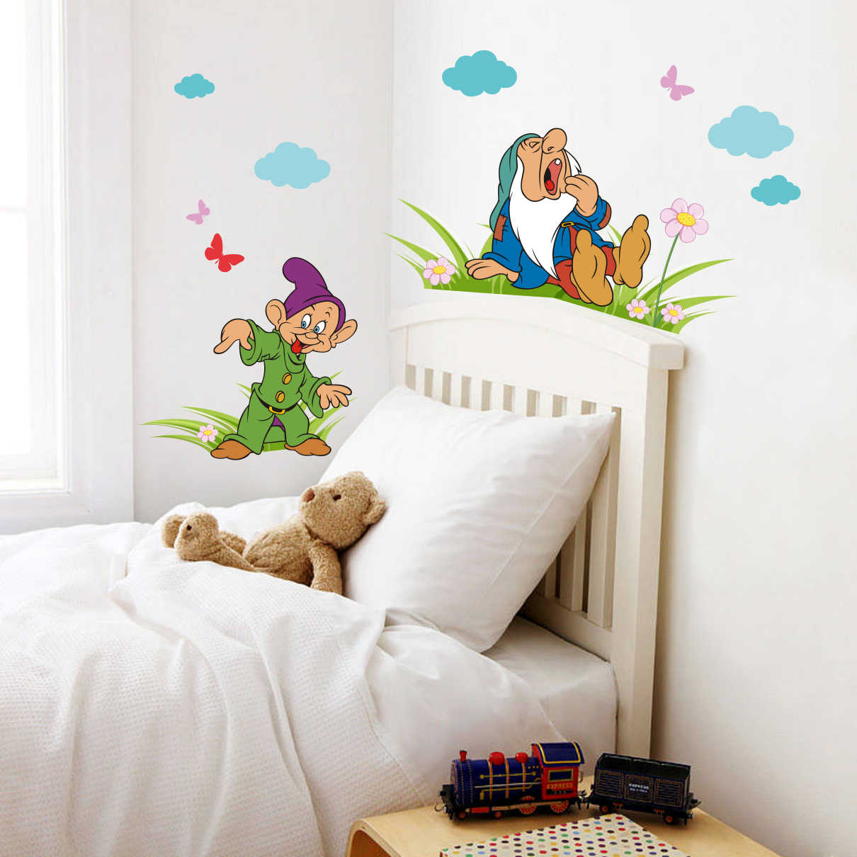 Stickere perete copii Piticii veseli - 120 X 54 cm