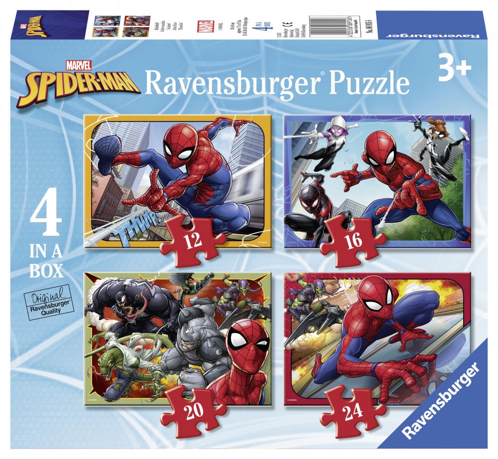 Puzzle spiderman, 12/16/20/24 piese