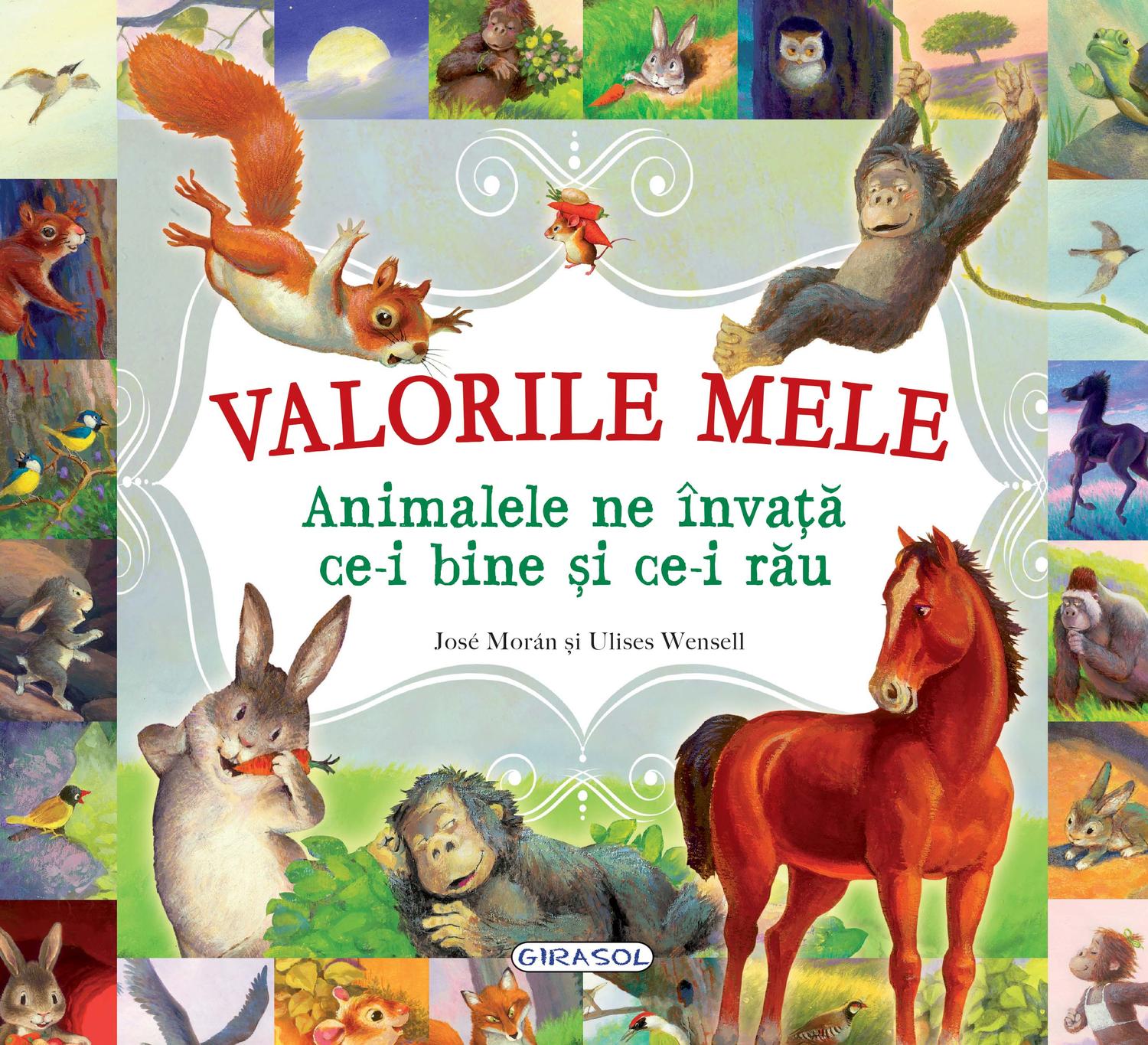 Valorile mele. Animalele ne invata ce-i bine si ce-i rau Carti Copii imagine 2022