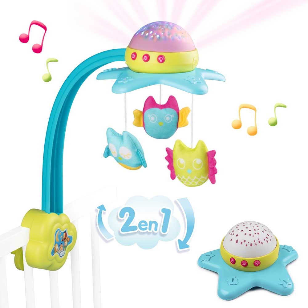 Carusel muzical Smoby Cotoons Star 2 in 1 buy4baby.ro imagine noua