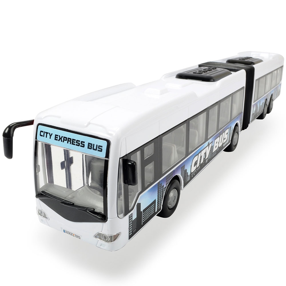 Autobus Dickie Toys City Express Bus alb