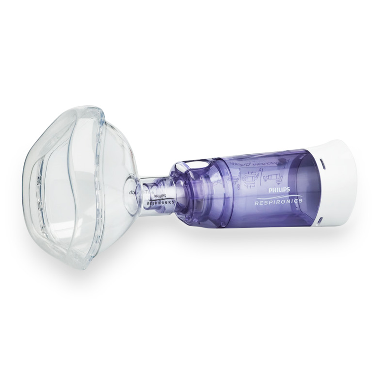 Camera de inhalare Philips Respironics Optichamber Diamond, masca 5 ani - adulti imagine