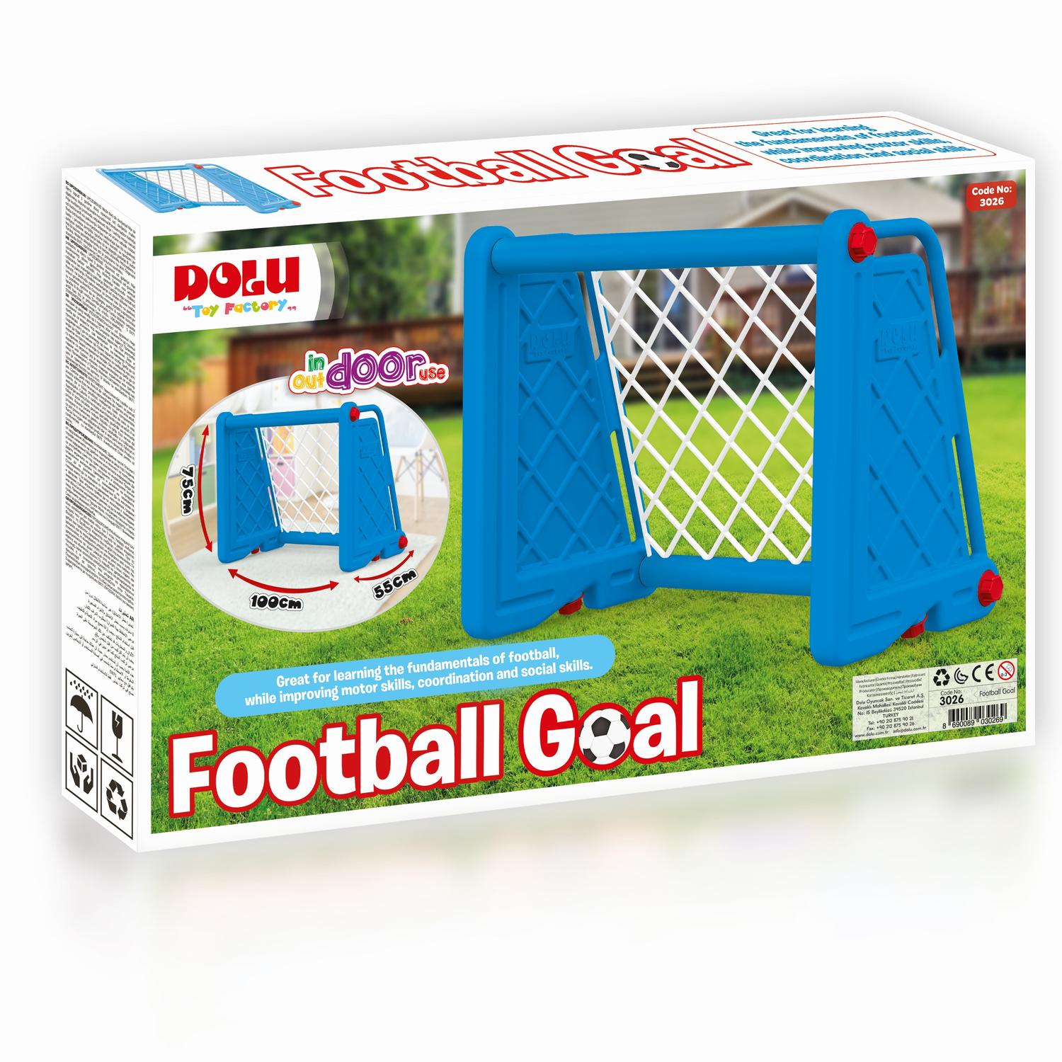 Poarta fotbal pentru copii - Albastra imagine