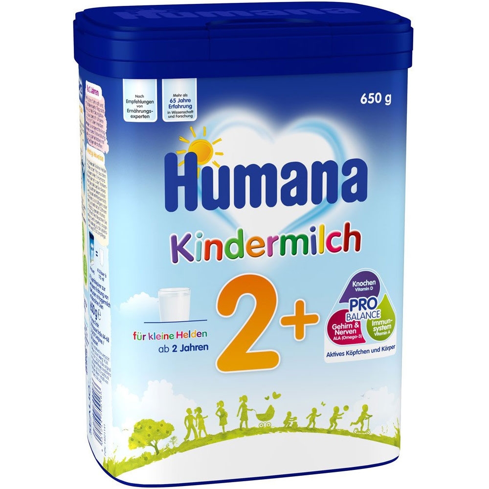 Lapte praf Humana Kindermilch 2+ de la 2 ani 650 g imagine