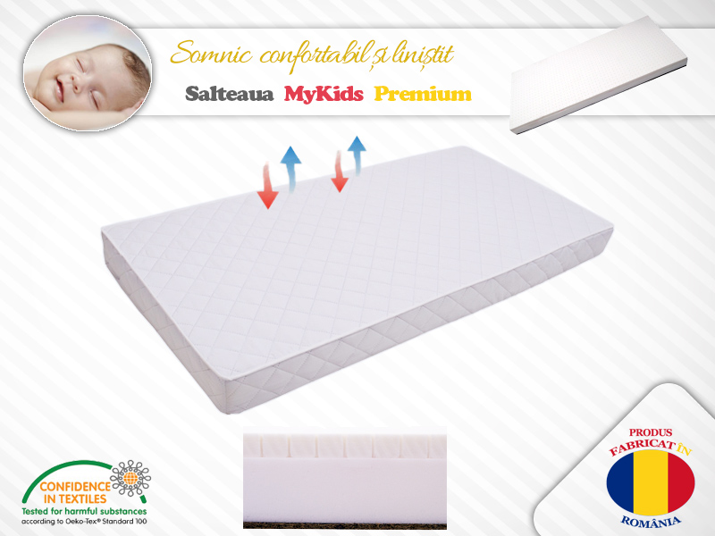 Saltea MyKids Premium 120X60X10 (cm) imagine