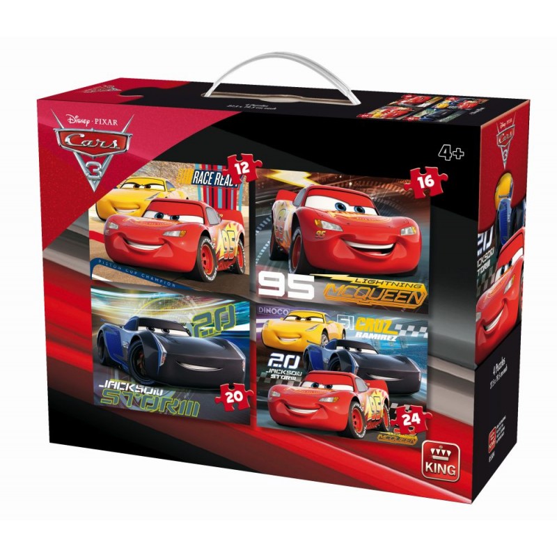 Puzzle 4in1 Cars 3