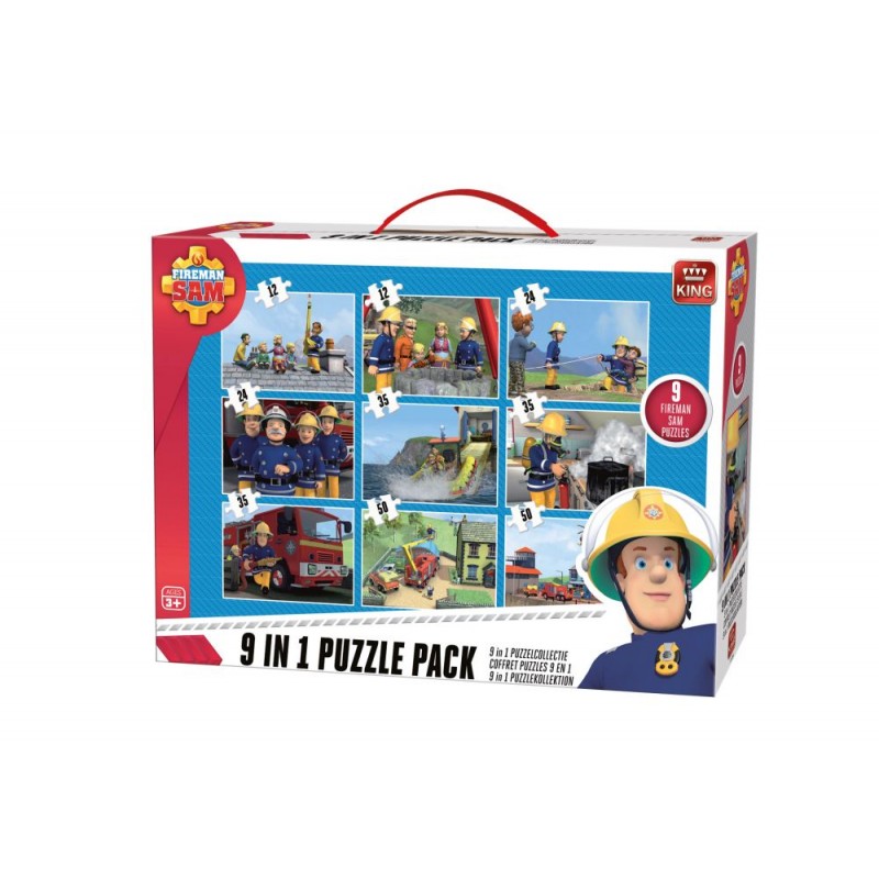 Puzzle 9in1 Fireman sam