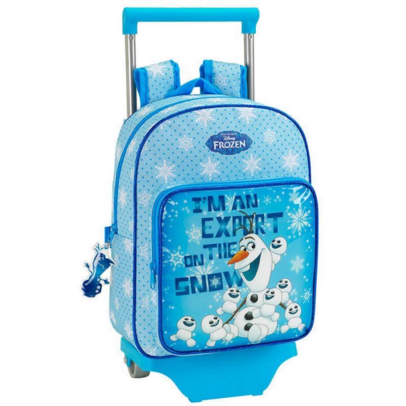Rucsac-trolley junior OLAF bleu 34x26x11 cm
