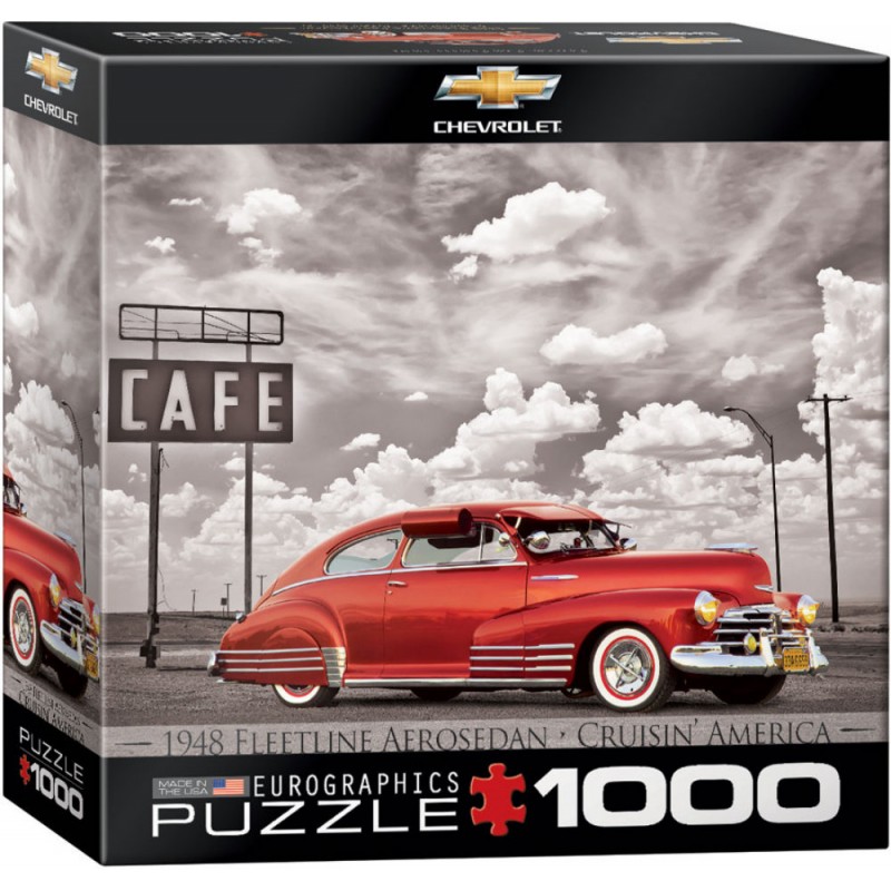 Puzzle 1000 piese 1948 Fleetline Aerosedan Cruisin' America