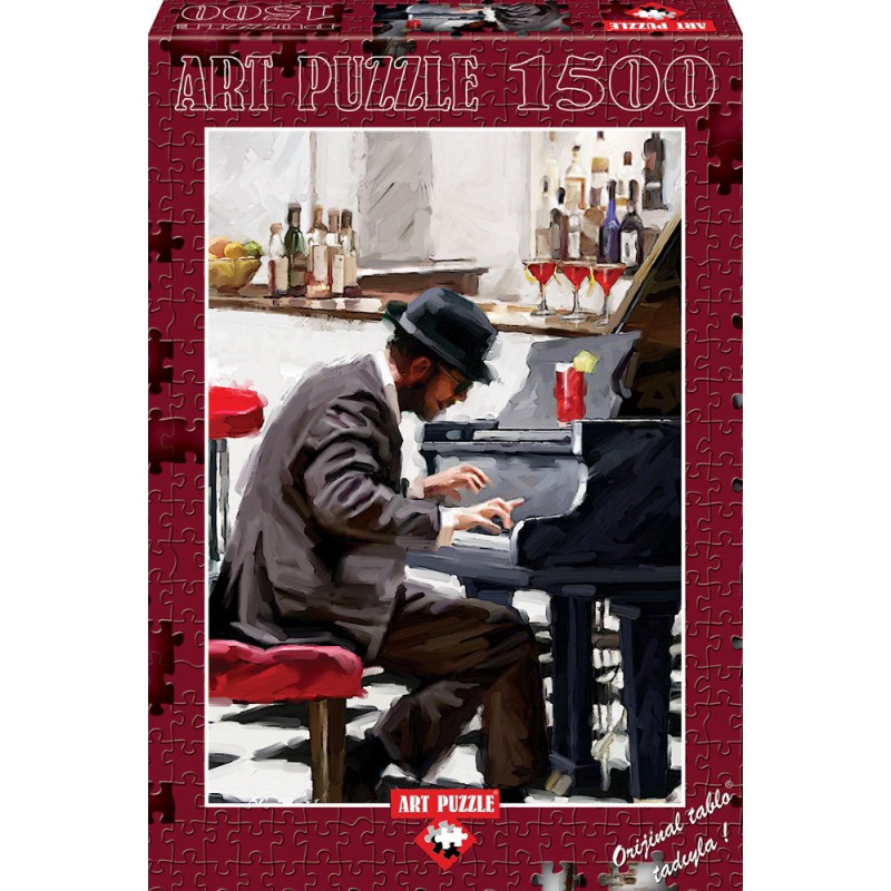 Puzzle 1500 piese - Piano Player - THE MACNEIL STUDIO imagine