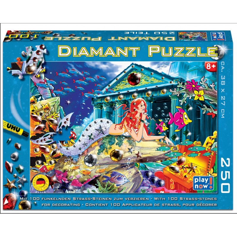 Puzzle pentru copii 250 piese Diamant -Comoara din Adancuri