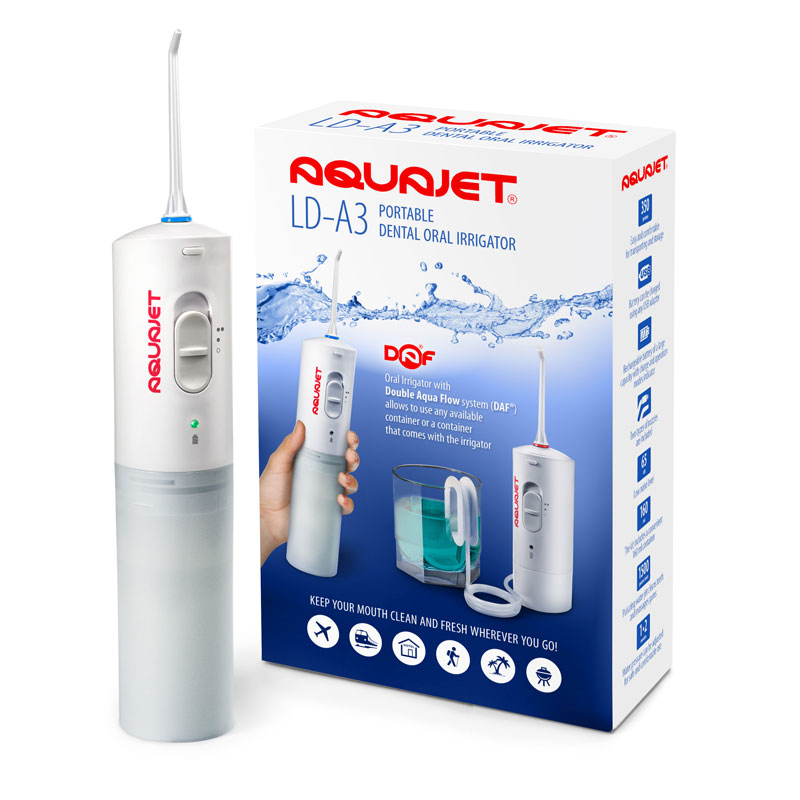 Irigator bucal Little Doctor Aquajet LD A3 pentru adulti, profesional, 1500 impulsuri/min, 2… buy4baby.ro imagine noua