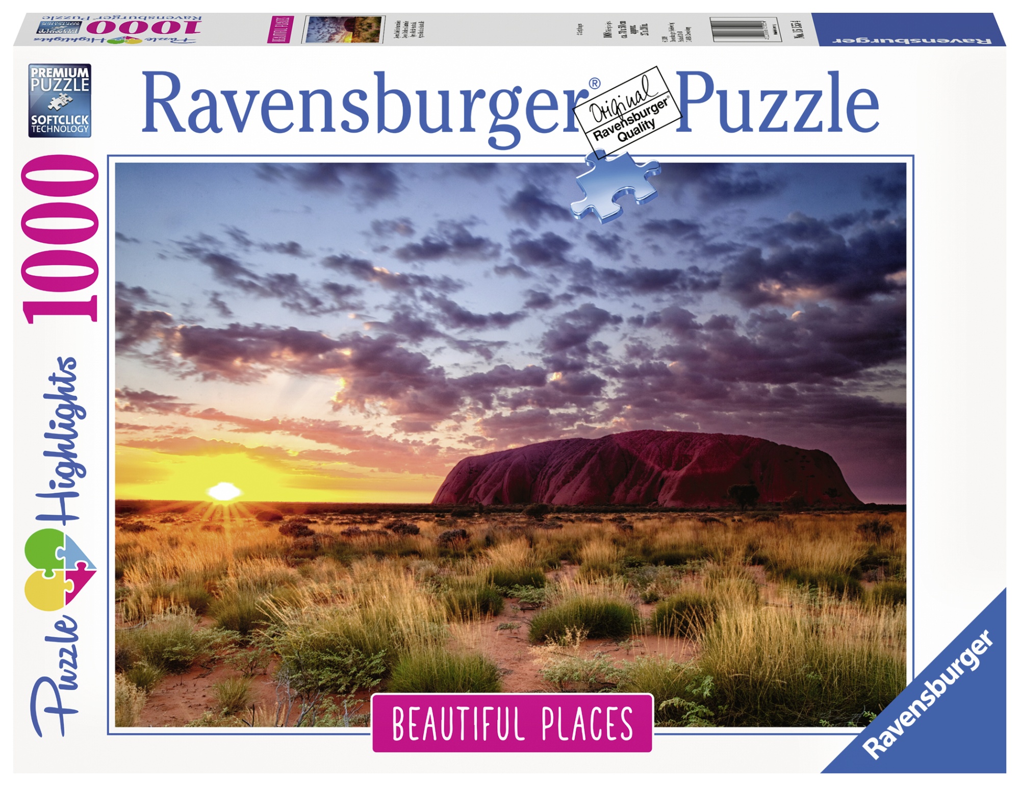 Puzzle Muntele Uluru, 1000 Piese