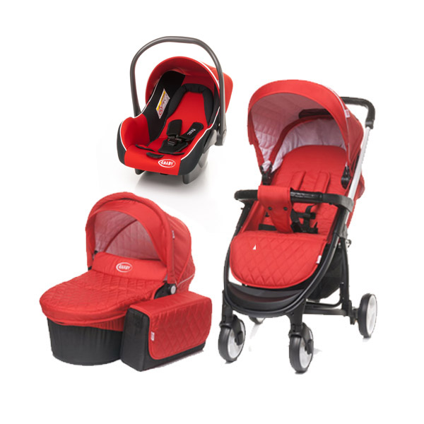 4Baby ATOMIC 3 in 1 Red