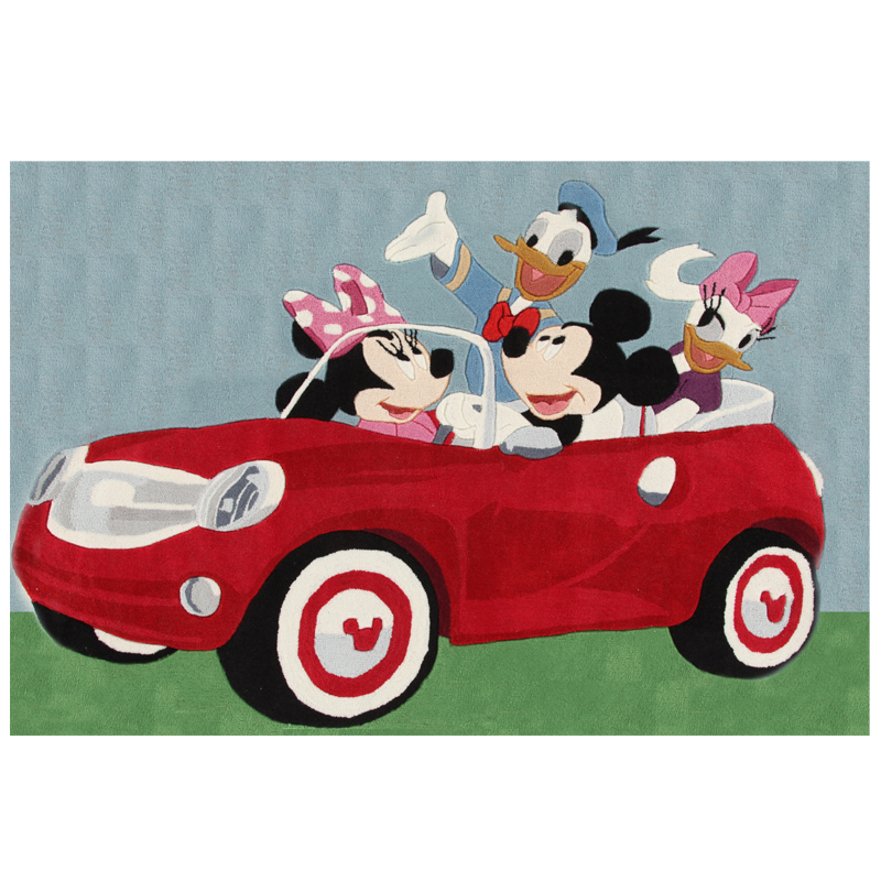 Covor camera copii Premium Disney Mikey Mouse 133×190 cm Antiderapant ABC ITALIA