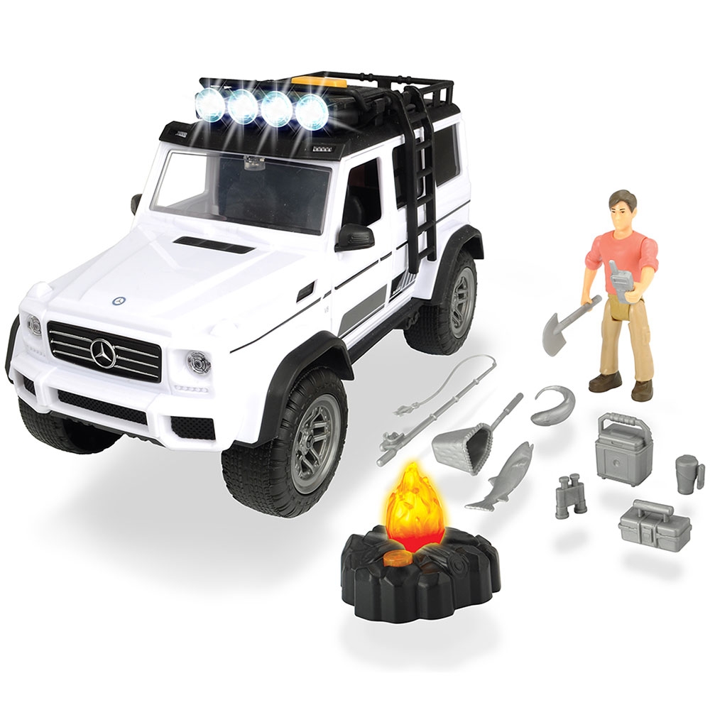 Masina Dickie Toys Playlife Adventure Set cu figurina si accesorii imagine
