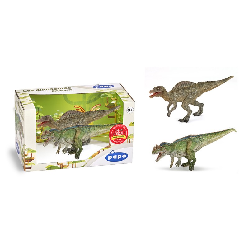 Figurina Papo - Set 2 dinozauri in cutie