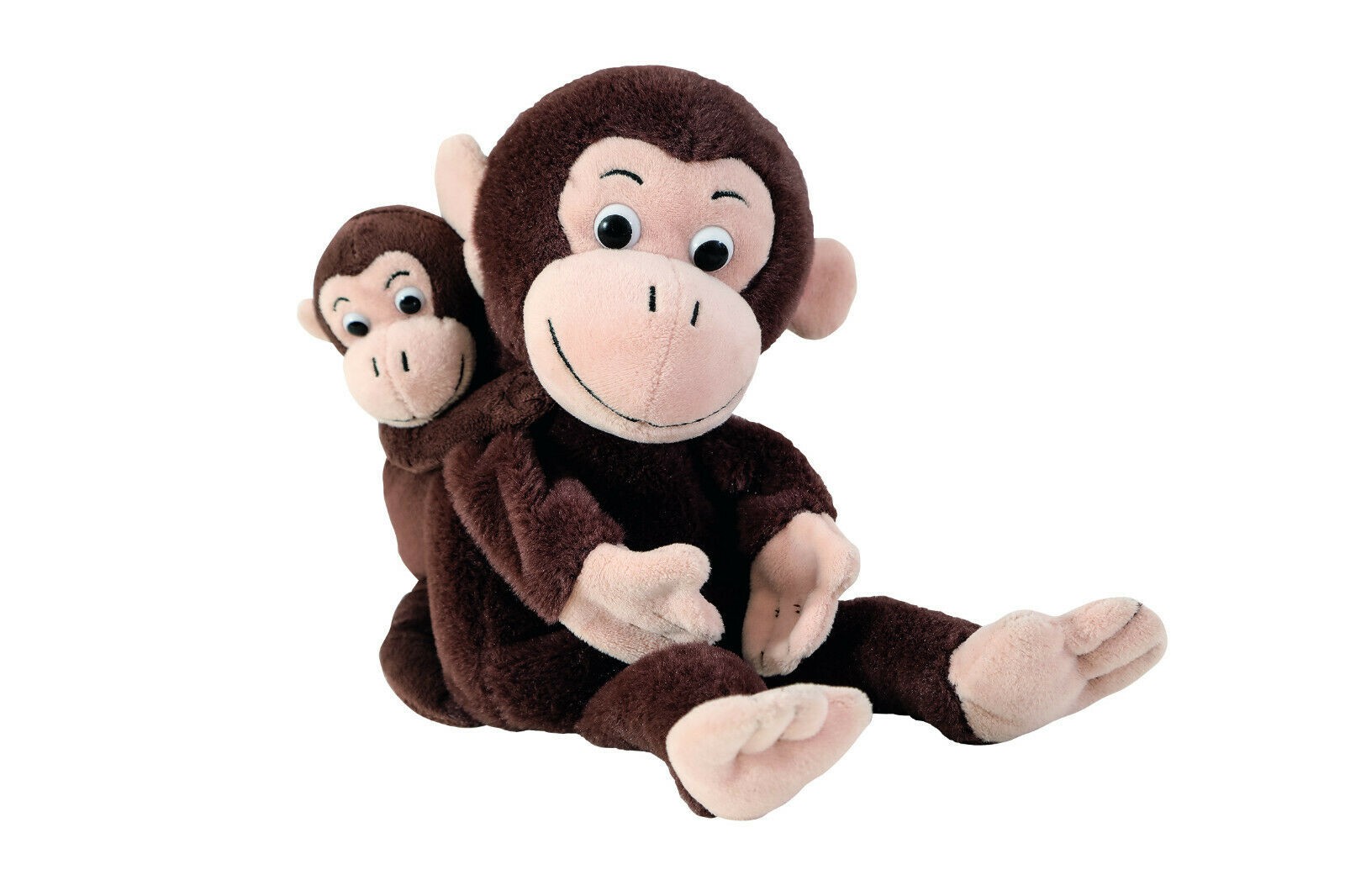 Set Papusi Maimuta Si Puiul Ei imagine