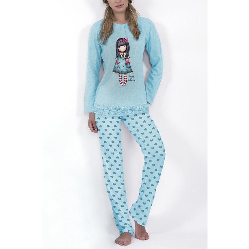 Pijama fete Santoro Gorjuss – Pretty as a Picture, lungi buy4baby.ro imagine noua