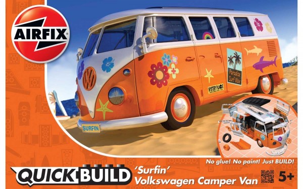 Kit cosntructie Airfix Quick Build VW Camper Van Surfin