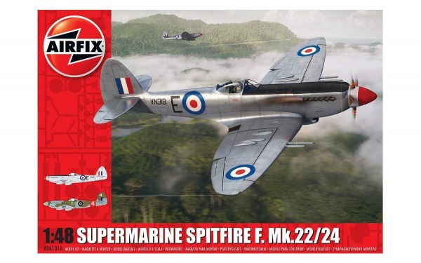 Kit constructie Airfix Supermarine Spitfire F.Mk.22/24 1:48 Airfix imagine noua
