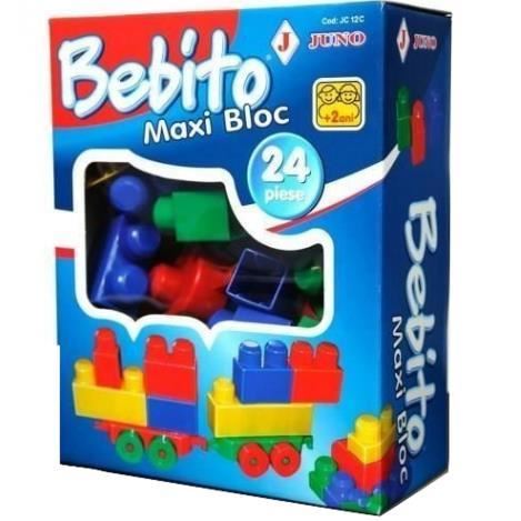 Joc constructie Bebito Maxi Rond, 24 piese