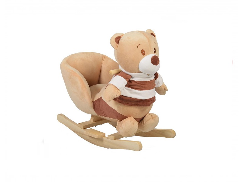 Balansoar plus pentru copii MONI Bear Khaki WJ-635 buy4baby.ro imagine noua
