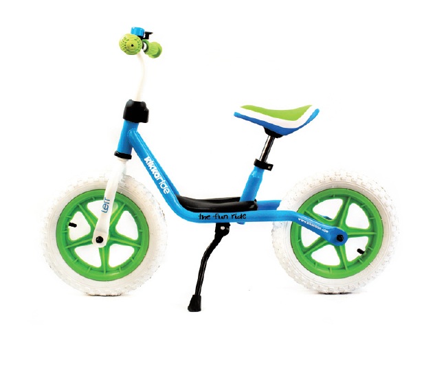 Bicicleta fara pedale Lerr Blue/Green bekid.ro imagine noua