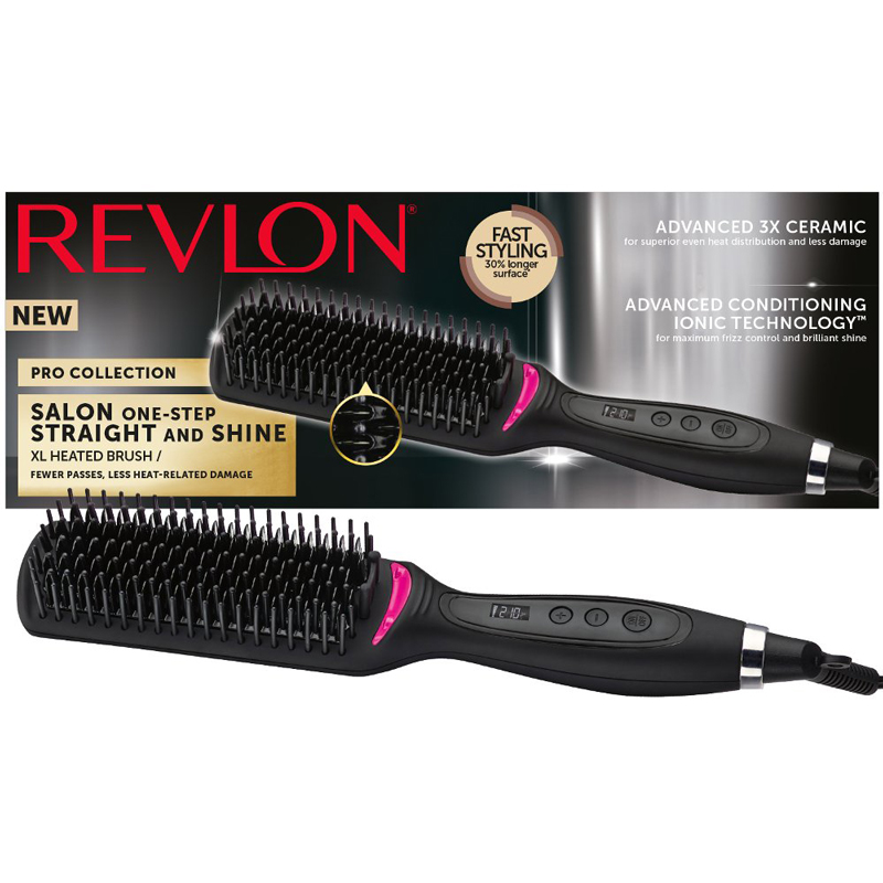 Perie electrica fixa REVLON Pro Collection Salon One Step Straight and Shine RVST2168E