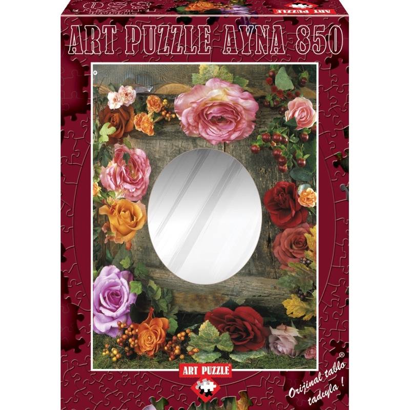 Puzzle 850 piese Rose beauty - ALBERTO ROSSINI