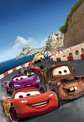 Fototapet masini In Italia- Colectia Disney