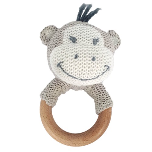 Baby hug - jucarie crosetata pentru dentitie - model maimutica