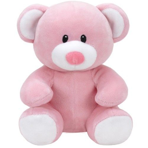 Plus bebelusi ursuletul roz PRINCESS (15 cm) - Ty
