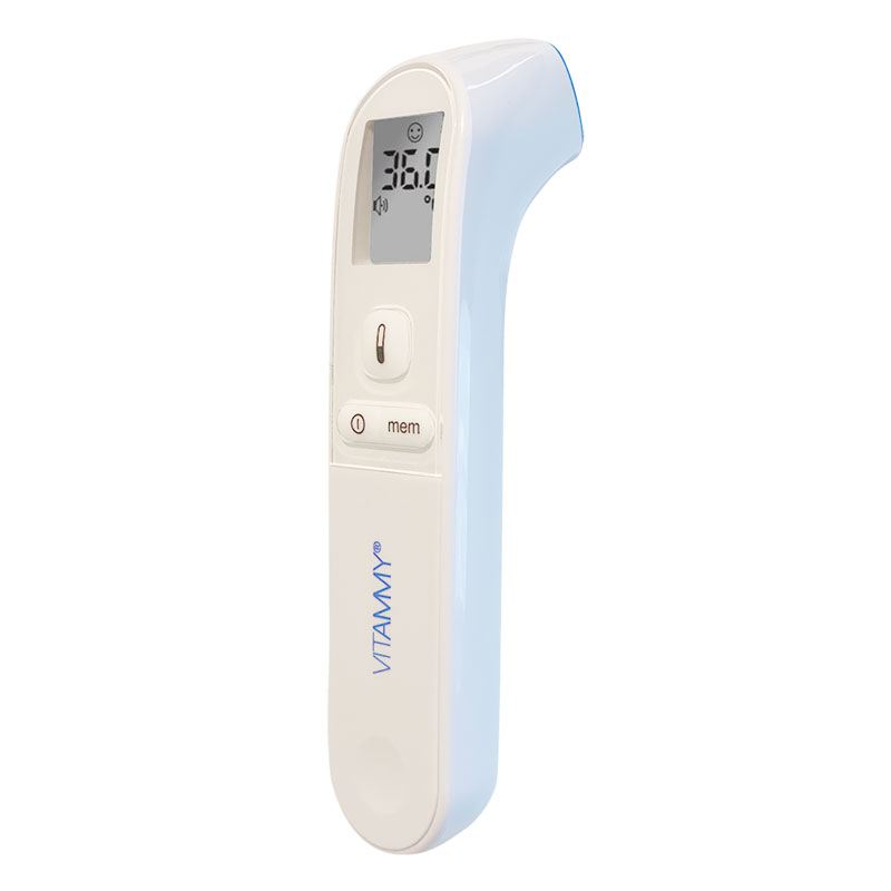 Termometru non-contact Vitammy Spot, tehnologie infrarosu, pentru frunte, uz casnic si profesional buy4baby.ro imagine noua