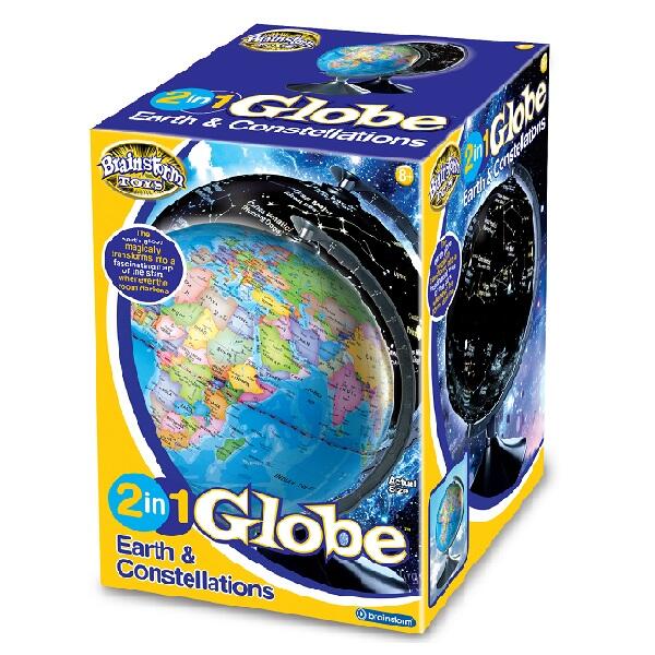 Glob 2 in 1 – Pamantul si constelatiile Brainstorm imagine noua