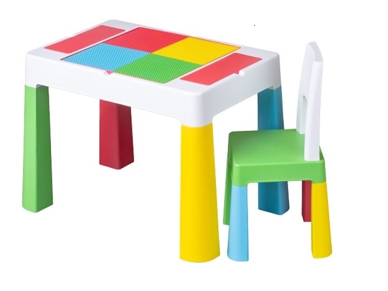 Set masuta cu scaun Tega Lego Multifun Multicolor imagine