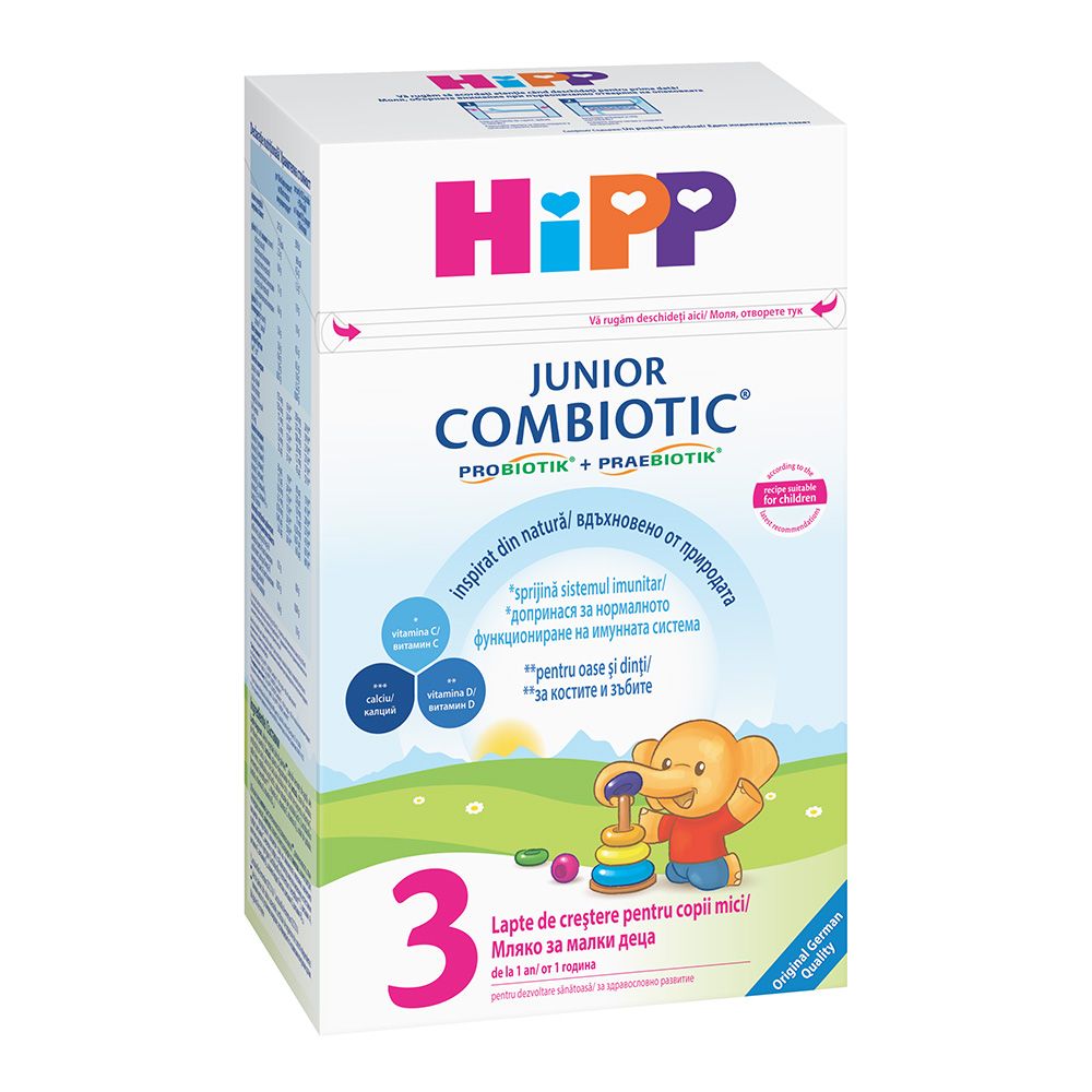 Lapte HiPP 3 Combiotic Junior Lapte de crestere 500g imagine