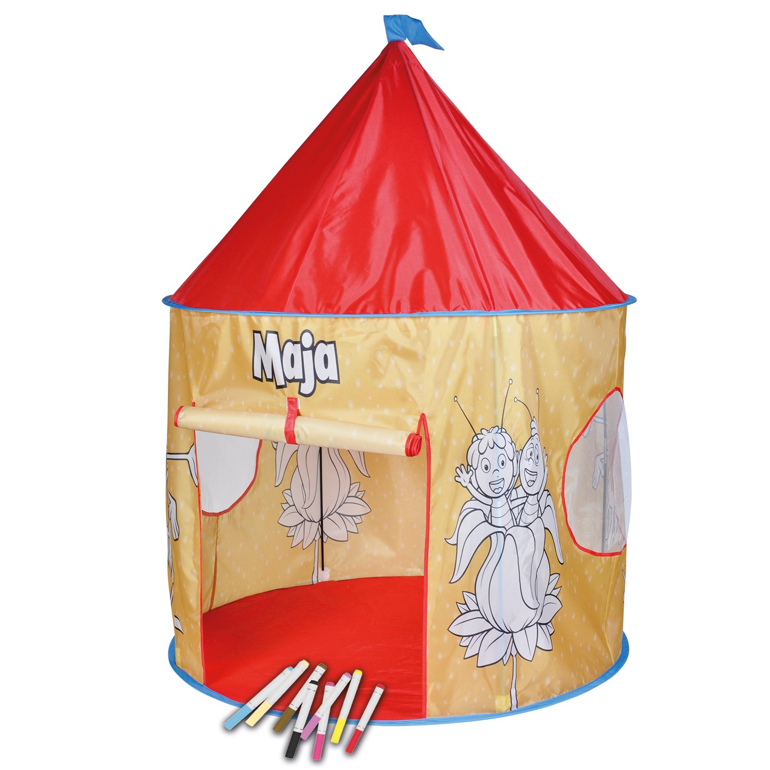 Cort De Joaca Pentru Copii Albinuta Maya Color My Tent buy4baby.ro imagine noua