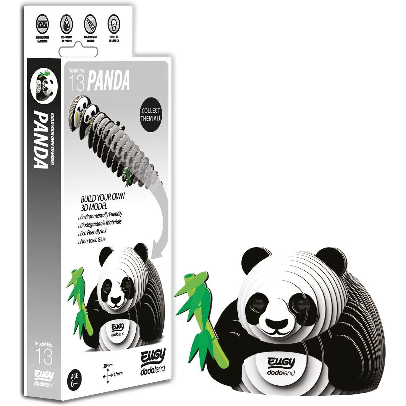 DIY Animale 3D Eugy Panda Brainstorm Toys D5003
