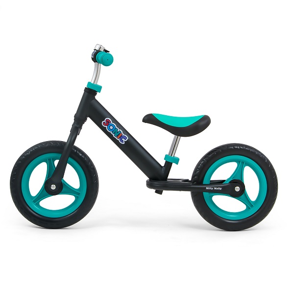 Bicicleta usoara din aluminiu, fara pedale, Sonic Mint bekid.ro imagine noua
