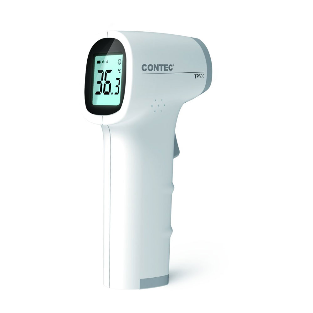 Termometru non-contact Contec TP500, tehnologie infrarosu, pentru frunte imagine