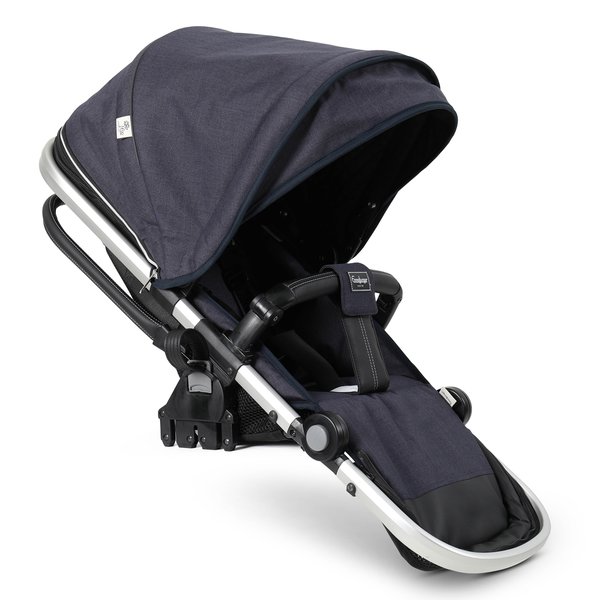 Scaun carucior NXT Ergo Lounge Eco Navy Cadru Argintiu Emmaljunga bekid.ro