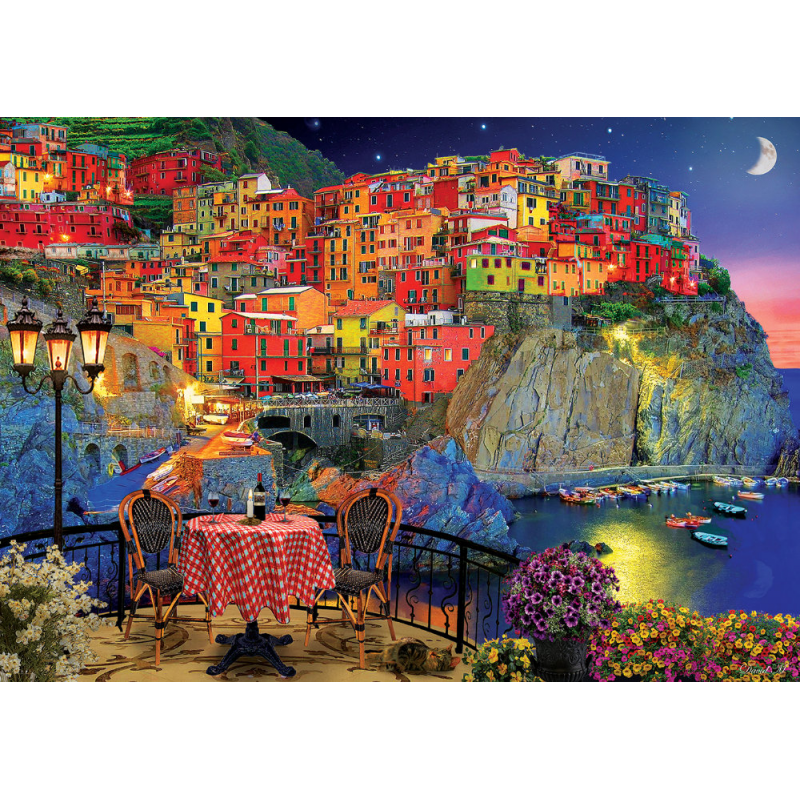 Puzzle 1500 piese - Cinque Terre, Italy