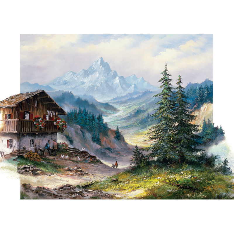 Puzzle 1000 piese - Green Valley